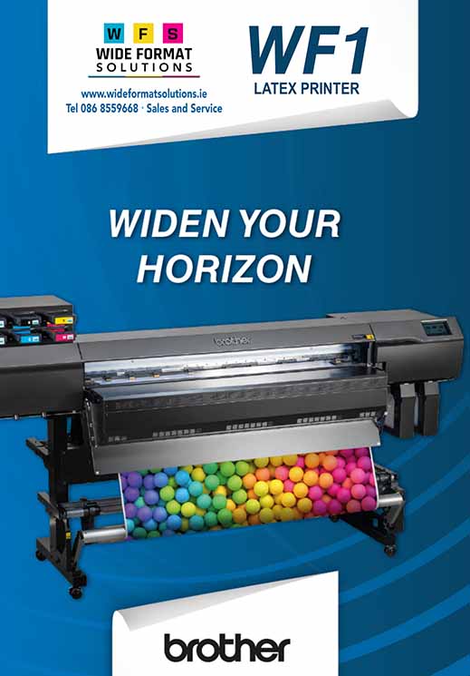 Brother Latex Wide Format Printer WF1-L640 Brochure